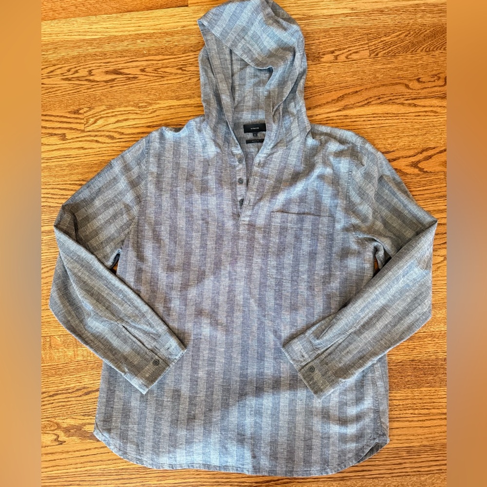 Vince Men’s hemp/cotton hoodie XL NWOT